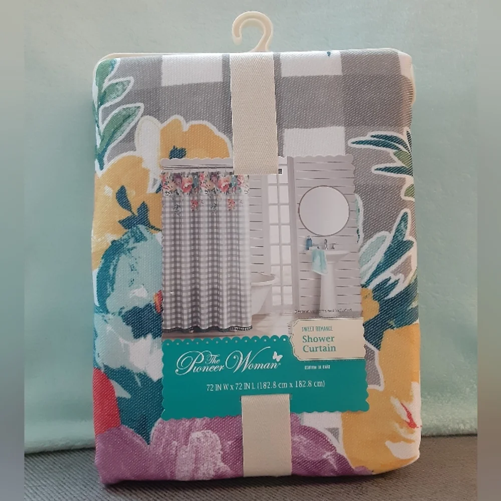 NEW Pioneer Woman Sweet Romance Shower Curtain